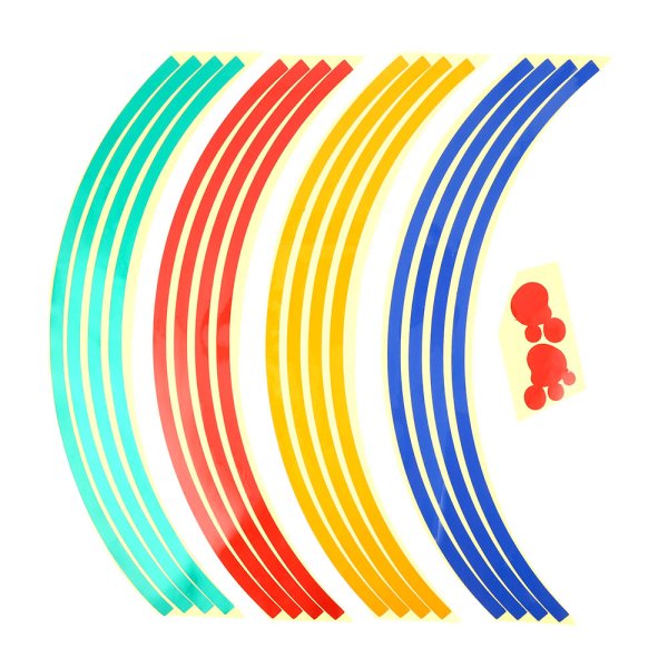 Светоотражающая наклейка на крыло