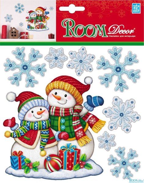 Наклейки "новый год"