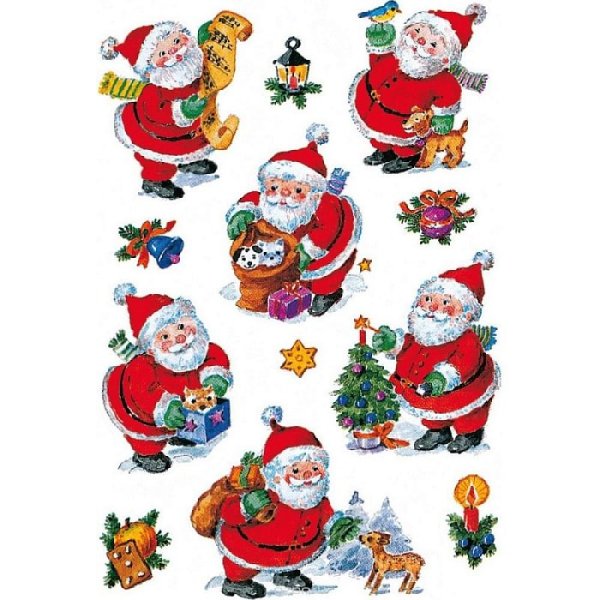 Новогодние наклейки