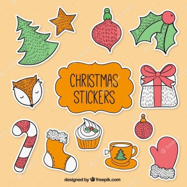 Новогодние Стикеры