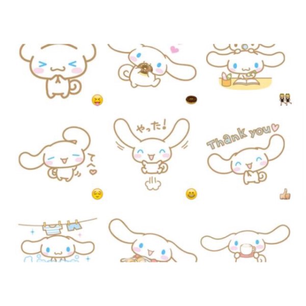 Cute moments наклейки