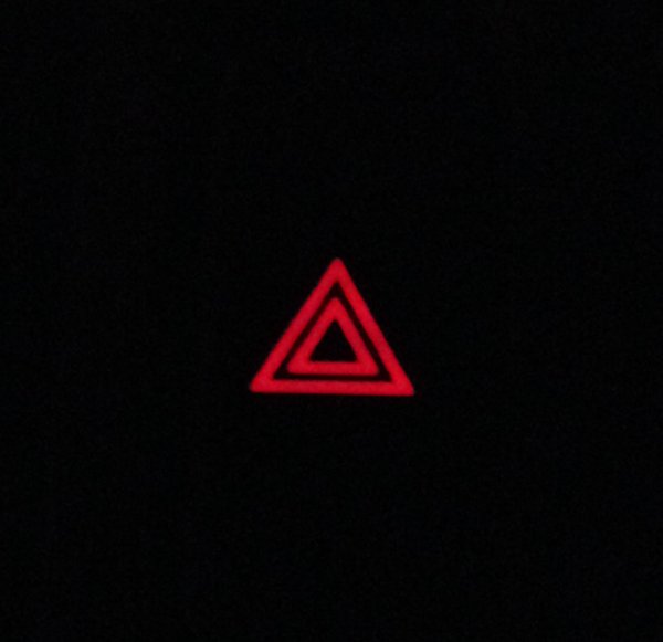 Подсветка кнопки аварийки Приора