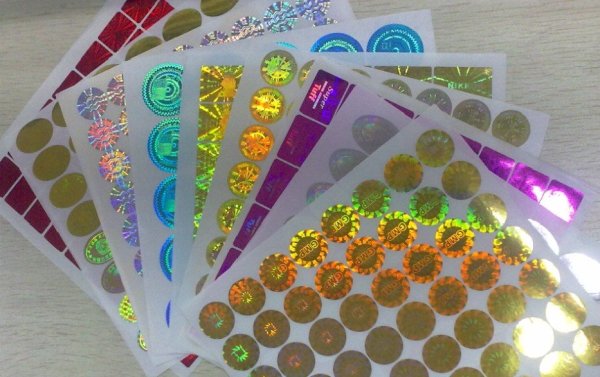 Серебристая голографическая пленка Difracto-Lite Metal Flake