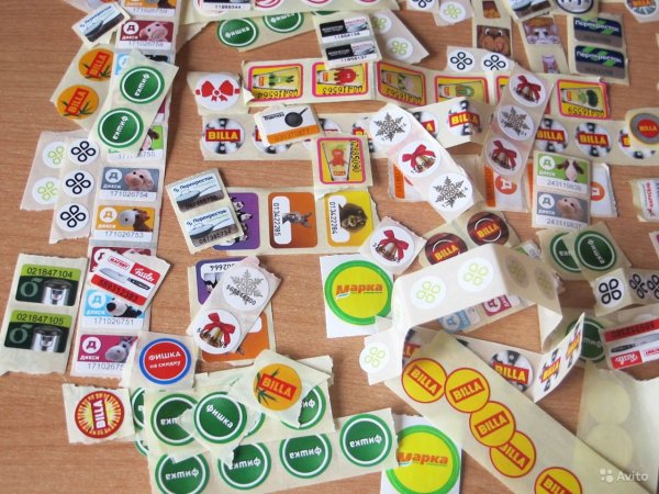 Пятерочка наклейки посуда