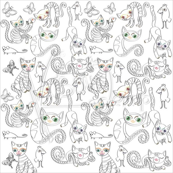 Раскраски Стикеры