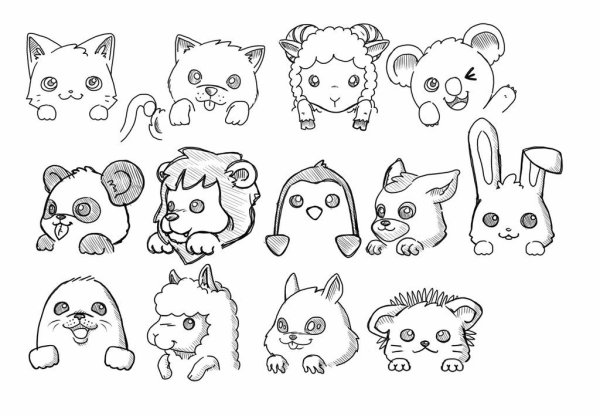 Раскраски с наклейками