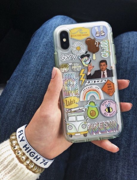 Стикеры для телефона на чехол