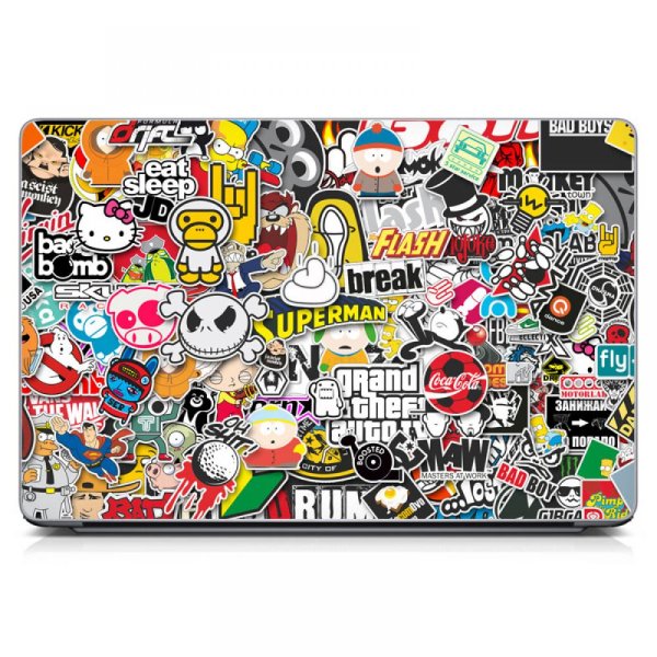 Стикеры на ноутбук