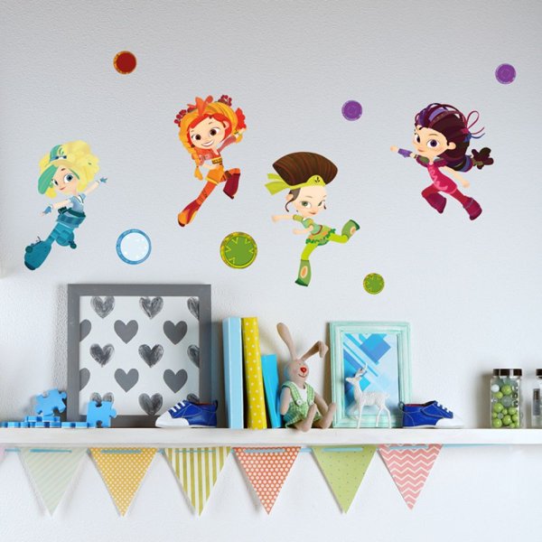 Наклейки интерьерные детские