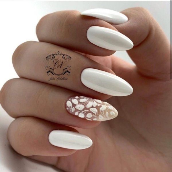 Маникюр на весну молодежный