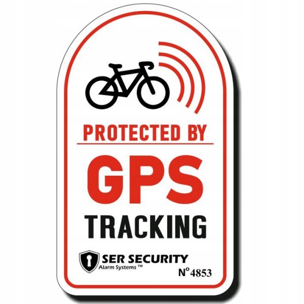 Наклейка GPS tracking