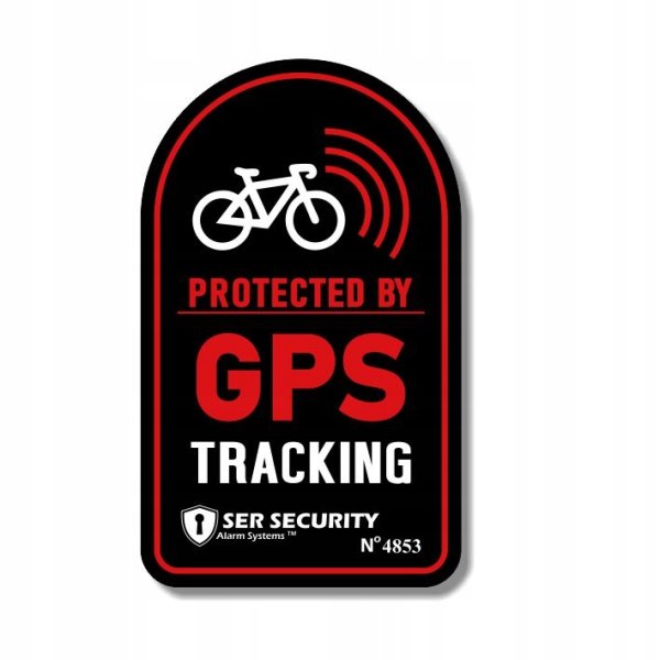 Наклейка GPS tracking