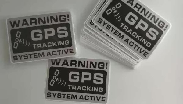 GPS наклейка