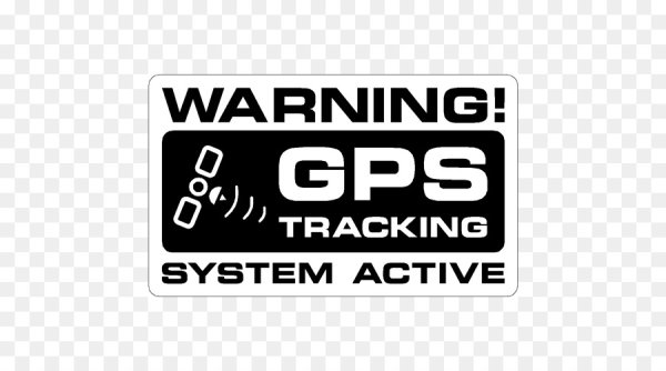 Наклейка GPS сигнализация