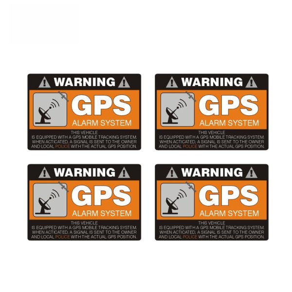 Наклейка сигнализация