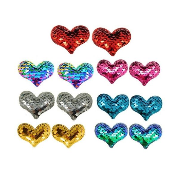 Наклейки с блестками