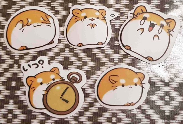 Милые наклейки