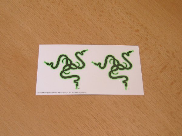 Логотип Razer наклейка