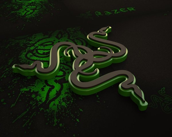 Razer на белом фоне