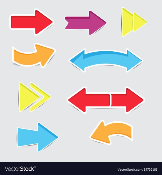 Стикеры стрелки