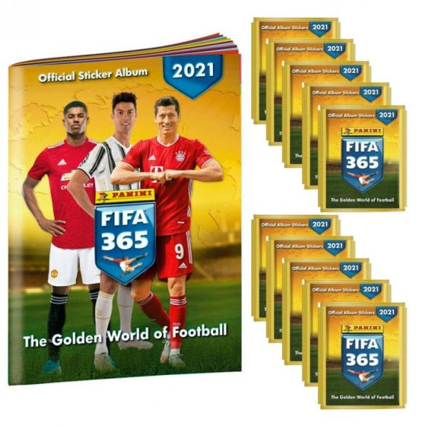 Наклейки Панини ФИФА 365 2021