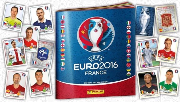 Наклейки евро 2016 Panini