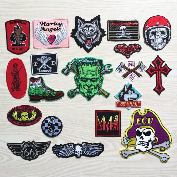 Нашивки и наклейки на одежду