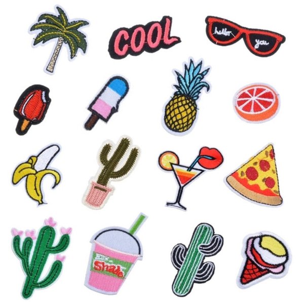 Наклейки для значков