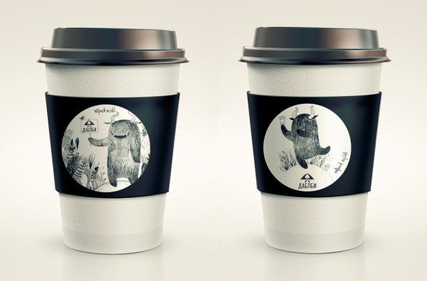 Брендированные стаканы для кофе