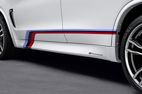 BMW x5 f15 наклейка на порог m Performance