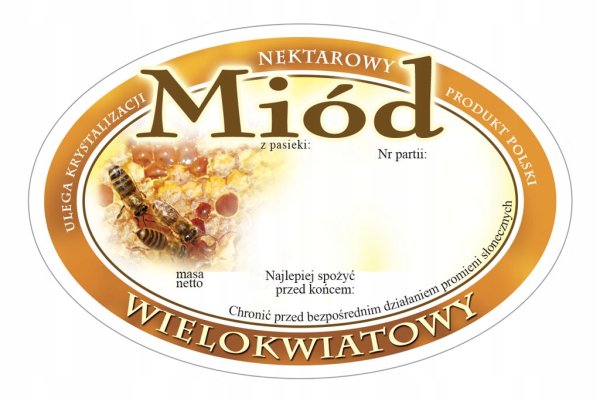 Этикетки на банки с медом