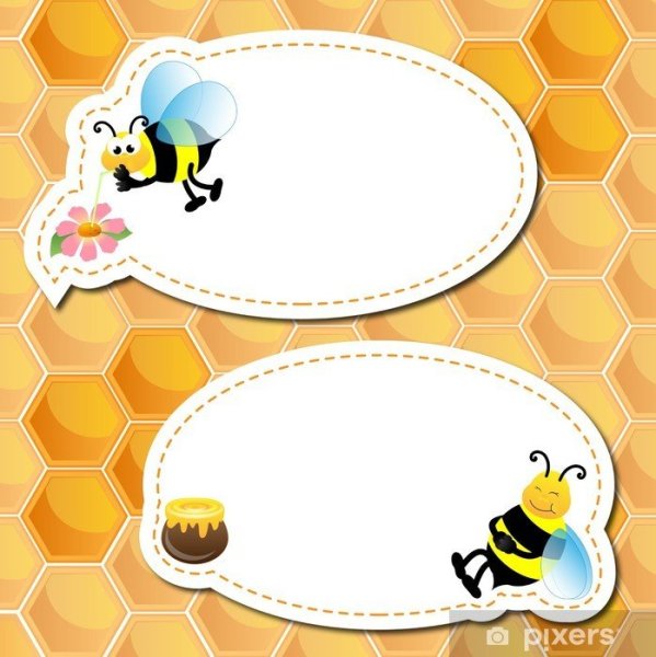 Красивые этикетки для меда