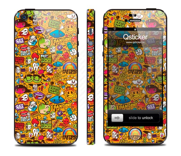Наклейки на телефон