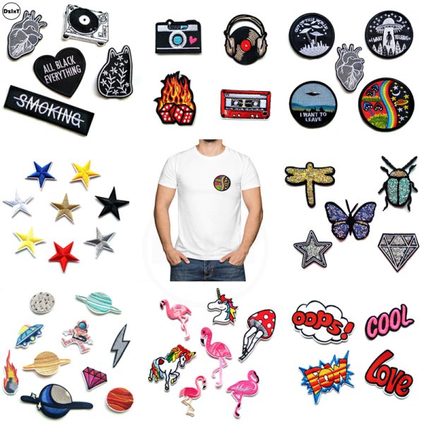 Термонаклейки нашивки на одежду