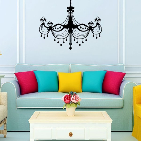 Интерьерные наклейки на потолок