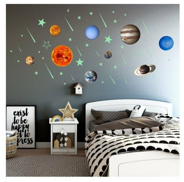 Виниловые наклейки на стену в коридор