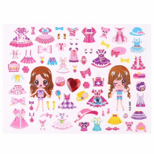 Наклейка девочка