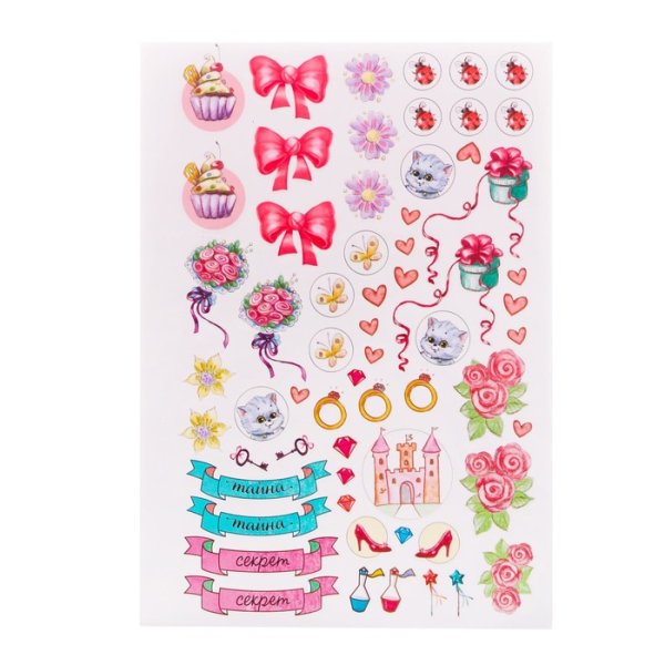 Наклейка девочка