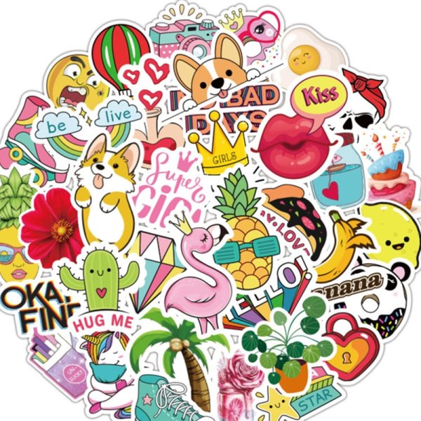 Стикеры для девочек