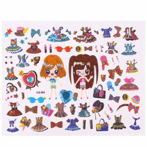 Модные наклейки