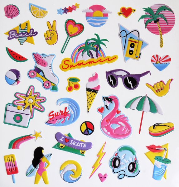 Красивые наклейки для девочек