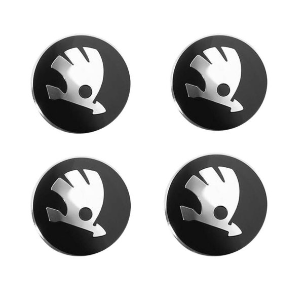 Наклейки на диски Skoda Steel сфера 60 мм