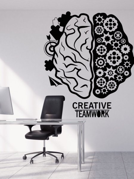 Креативные наклейки на стену