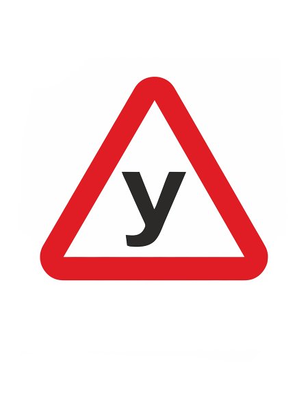 Знак учебный автомобиль