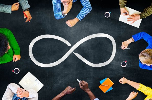 Круг со стрелочками