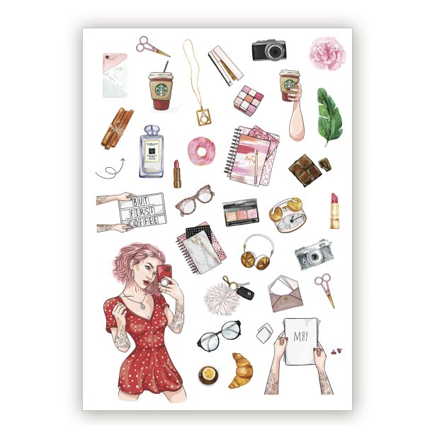 Стикеры для ежедневника