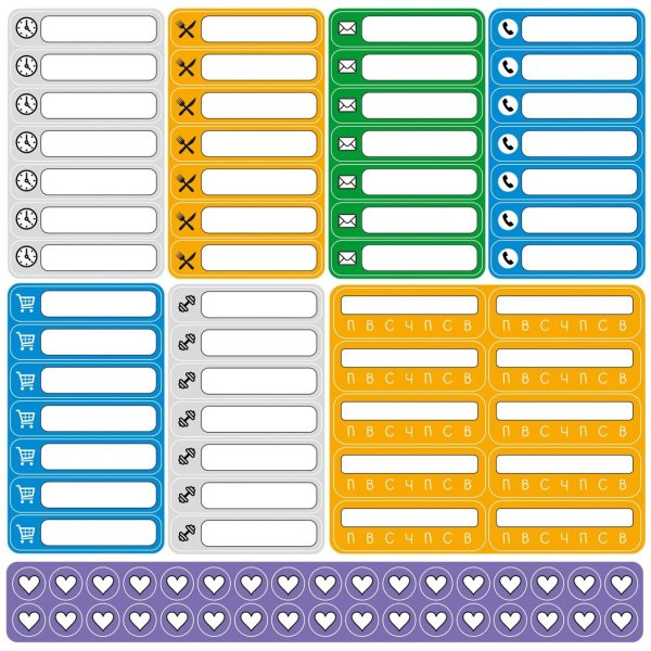 Стикеры наклейки для ежедневника
