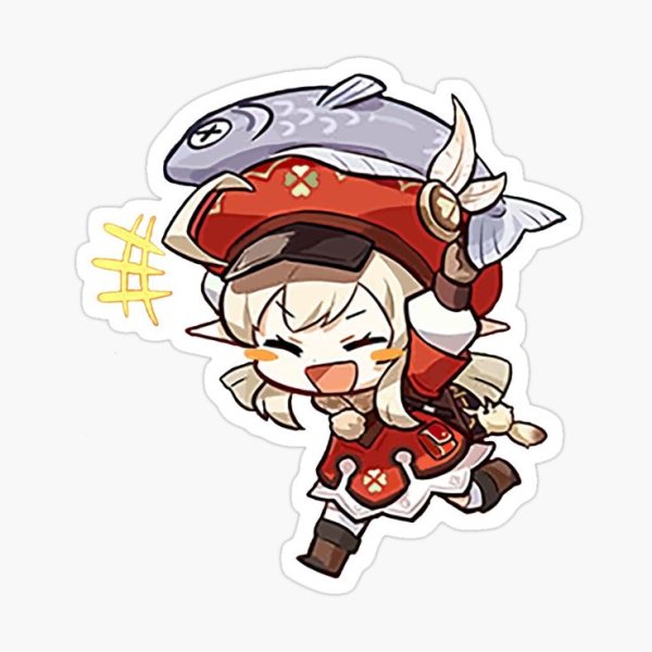 Кли Геншин Импакт Чиби Стикеры