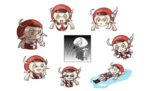 Стикеры кли официальные