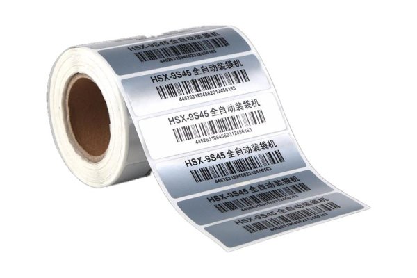 Самоклеящаяся металлизированная этикетка